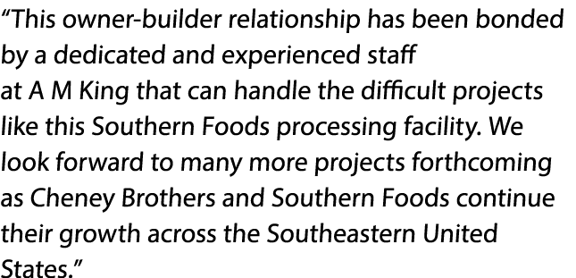  This owner-builder relationship has been bonded by a dedicated and experienced staff at A M King that can handle the   