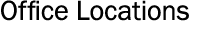 Office Locations