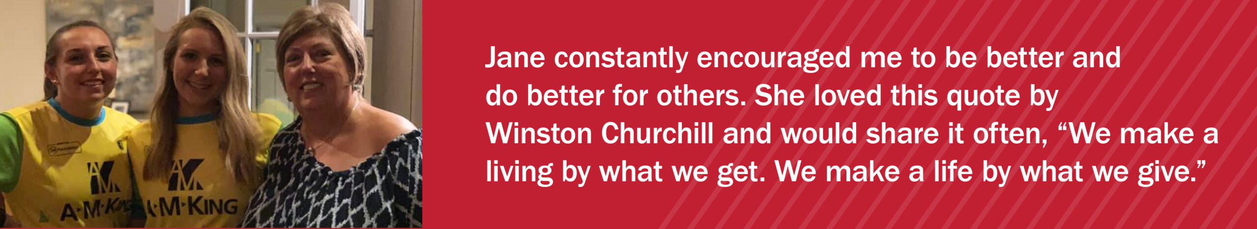 Community Engagement: Winston Churchill quote