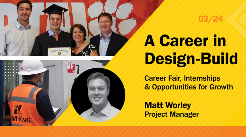 A Career in Design-Build: From Intern to Project Manager