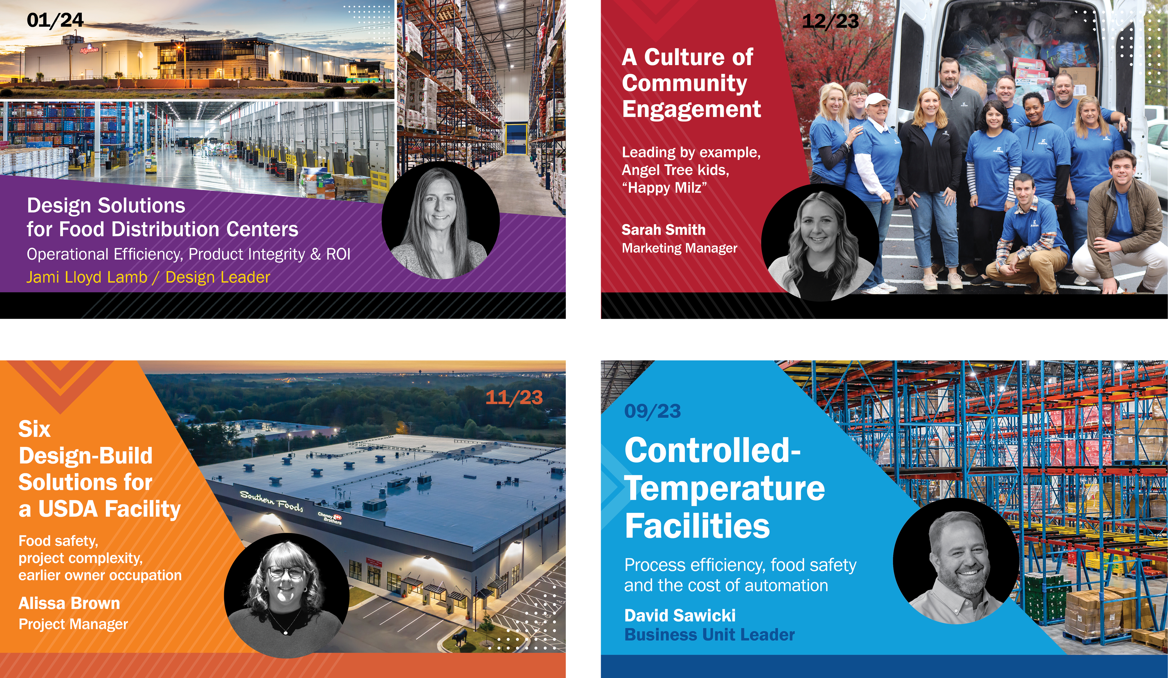 A M King's 20th Anniversary: 10 Achievements That Define Us. Our blog authors cover issues related to controlled-temperature facilities, USDA-certified facilities, defining design solutions, cost efficiencies, leadership, community engagement, and much more. A M King.
