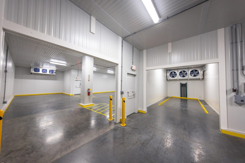 Interior view of the Henry Avocado Corporation facility expansion project in Charlotte, NC.