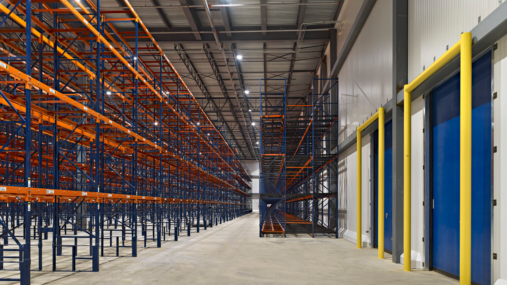 Spaces that serve their purpose longer require fewer renovations. Case in point: A meat cooler at Cheney Brothers Inc.'s Statesville, NC distribution center that can easily be converted into a freezer.