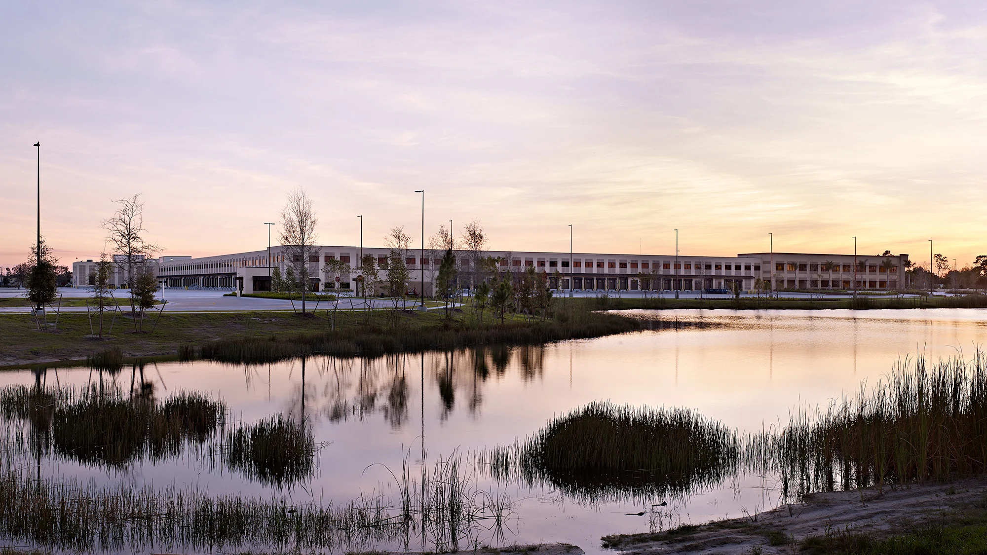 A M King designed and built this Royal Palm Beach, FL regional HQ & distribution facility for the same company that Brian McGee spent 33 years with.