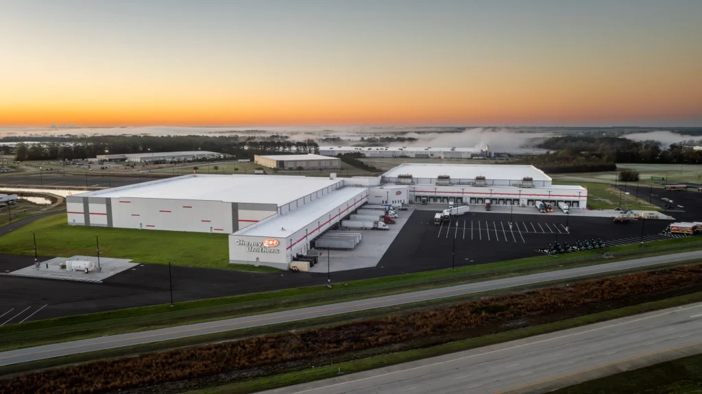 A M King has completed design and construction of Cheney Brothers Florence, SC facility.