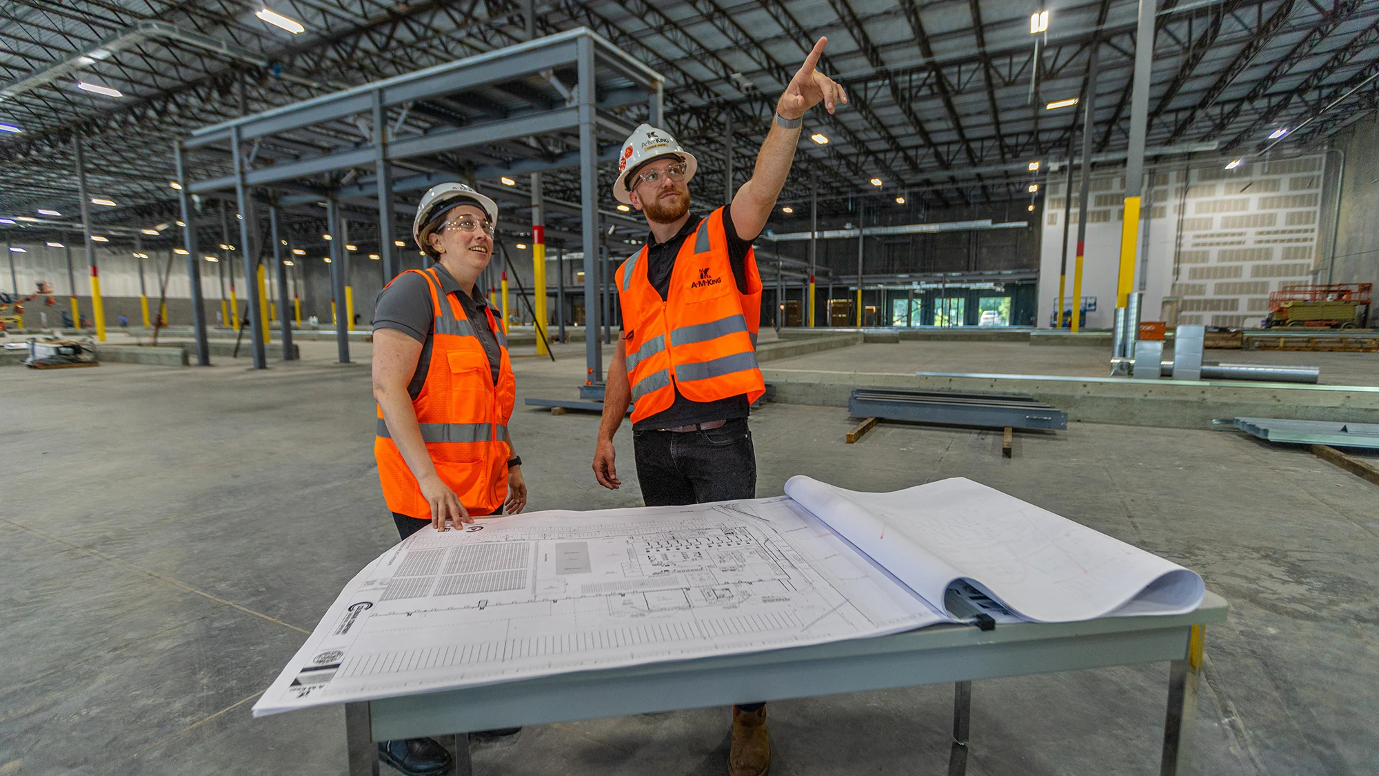Charlie Martin explains that A M King's employee-owner culture helps him stay level-headed, take responsibility, and not make project circumstances personal.