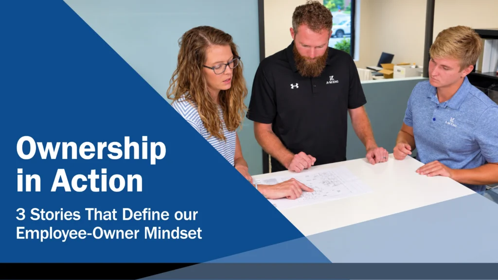To celebrate ESOP month, we’re sharing three stories about how our employee-owner mindset positively impacts project results. Check out our blog!